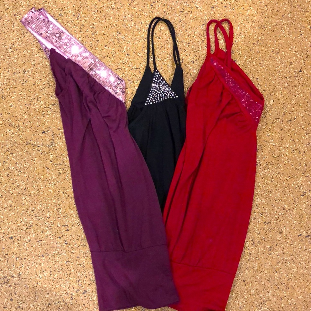 Lot of 3 cute tanks